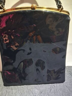 Tempra Vintage Black Handbag